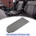 Center Console Armrest Cover for VW Jetta Golf Grey PU Leather Plastic (2011–2024)