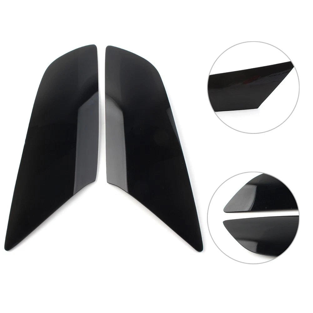 Headlight Lens Cover Protector for Honda CBR600RR (2007–2012) Glossy Black