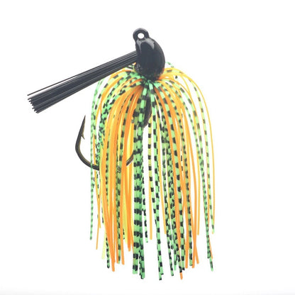 Buzzbait Bait Wobbler for Bass (DIY Rubber Skirt, Silicone)
