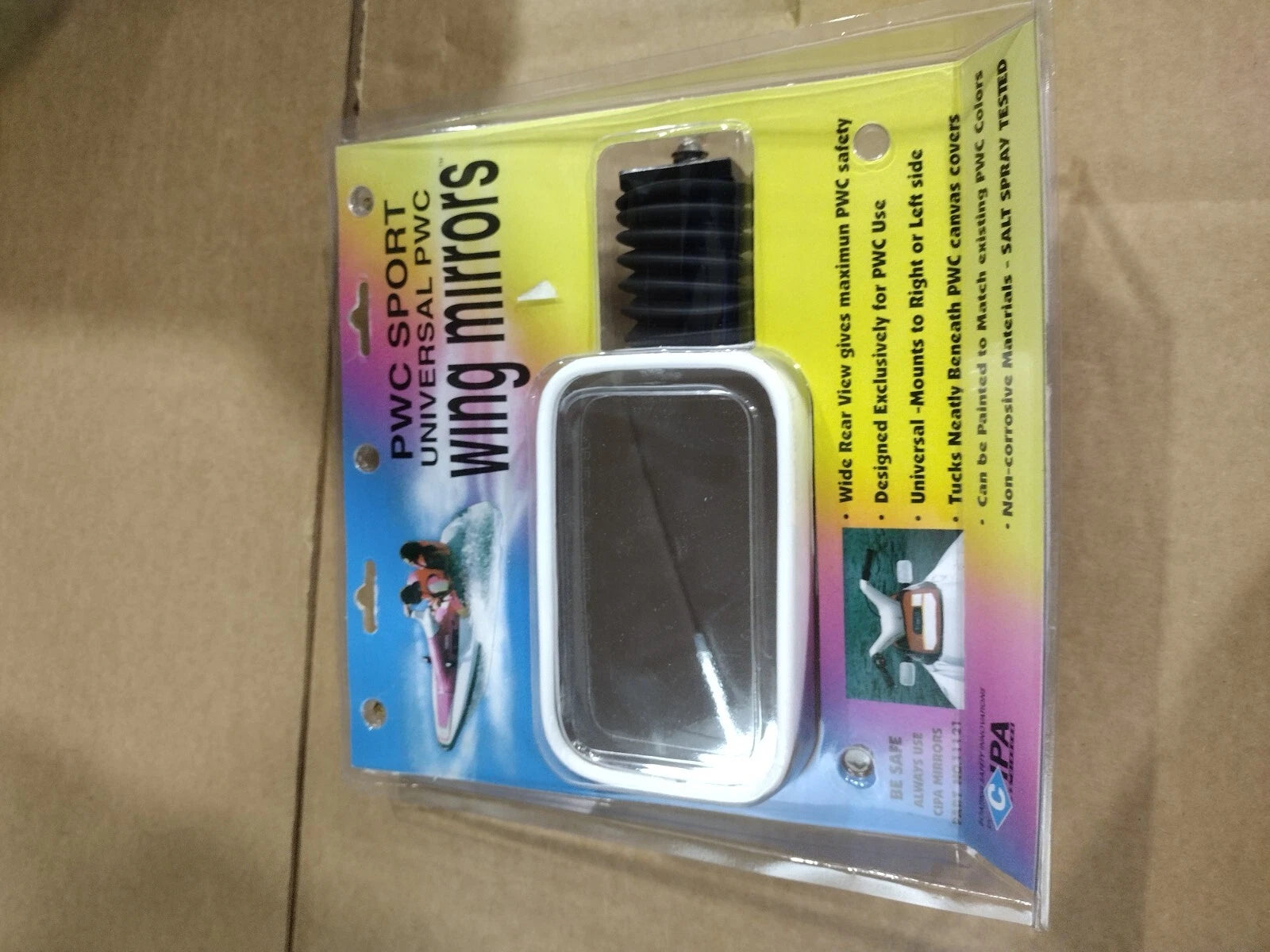 CIPA 11121 Wing Mirror for Universal PWC (3.5" x 5.375")