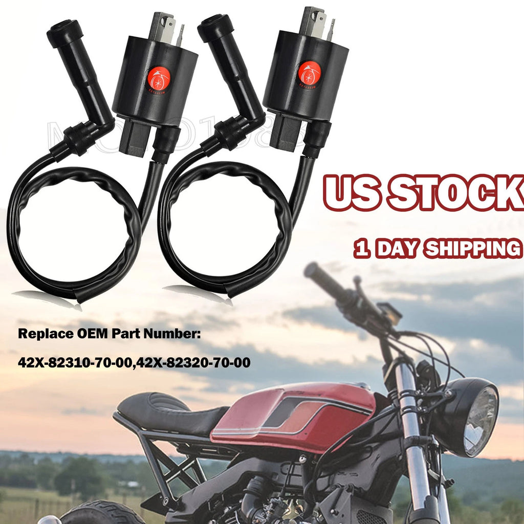 2X Ignition Coil for Yamaha Virago 1000 XV1000, 700 XV700, 750 XV750