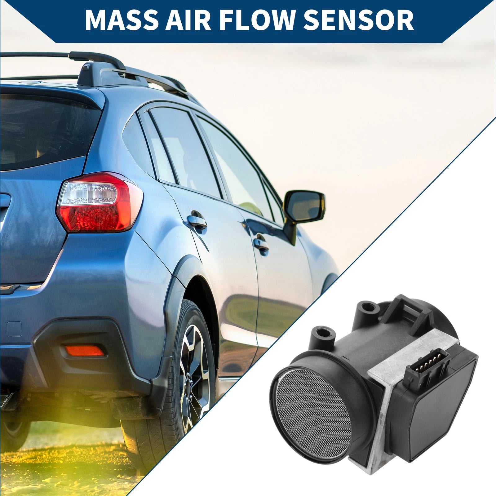 Mass Air Flow Sensor Assembly for Saab 2.3L 2.1L (No. 8826778)