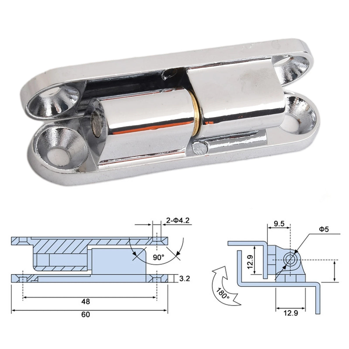 Detachable Cabinet Door Hinge for Quick Replacement