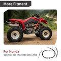 Front Brake Hose Line & Pipe Kit for Honda Sportrax 250 TRX250EX (2001–2005)