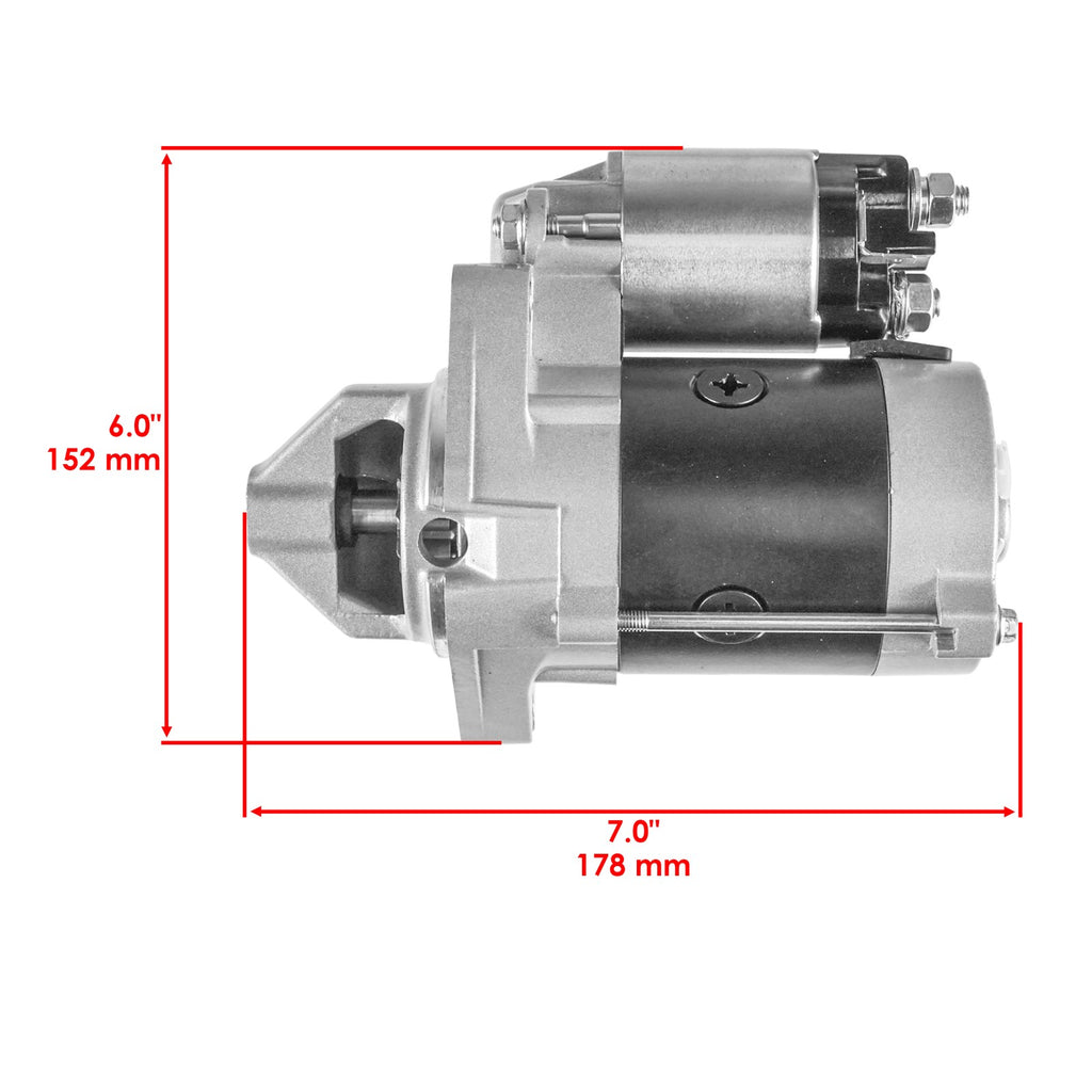 Starter Motor Replacement for Honda GCV520 V-Twin 14HP 16HP (2014–2017)