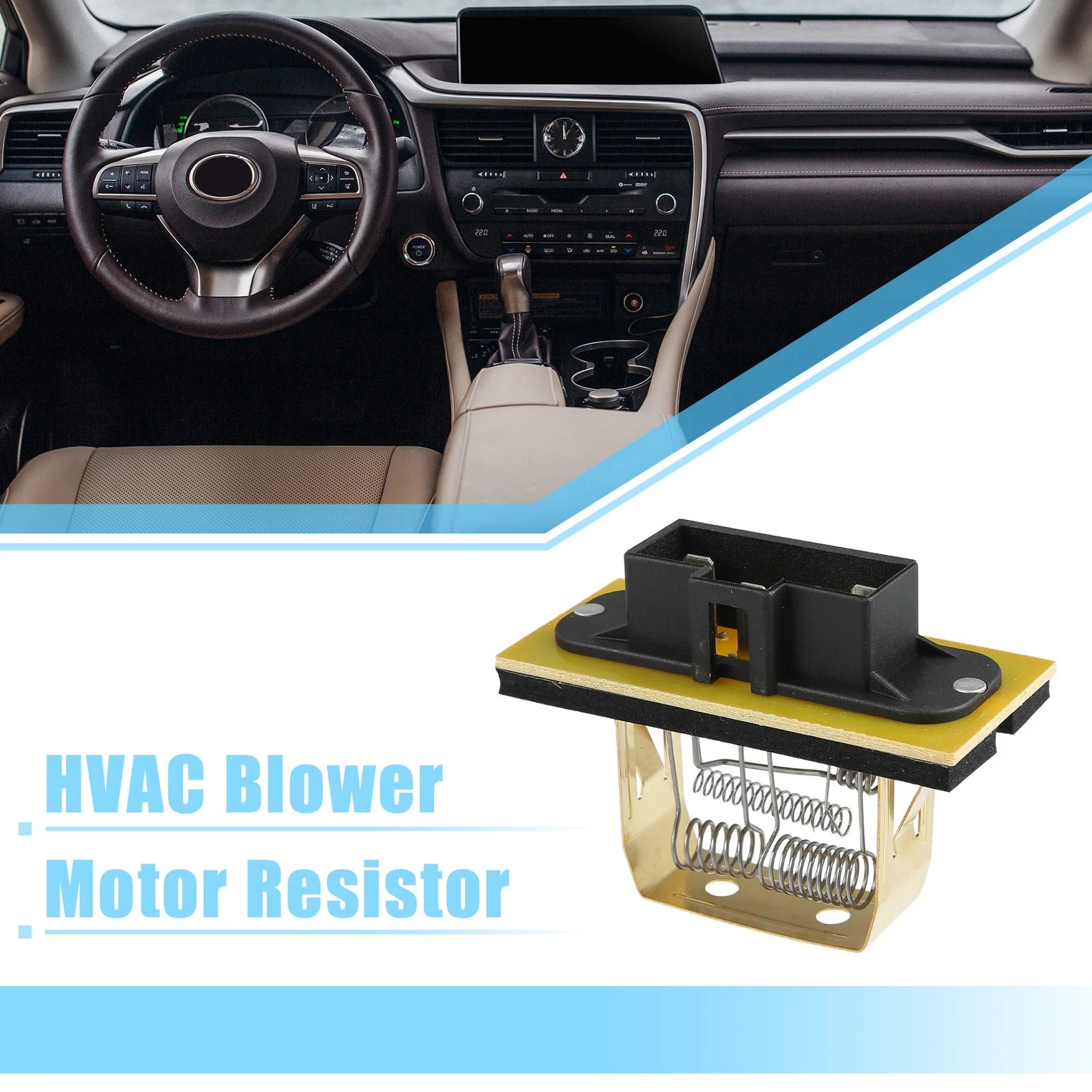HVAC Blower Motor Resistor AC Control Module for Dodge Grand Caravan (1996–2000)