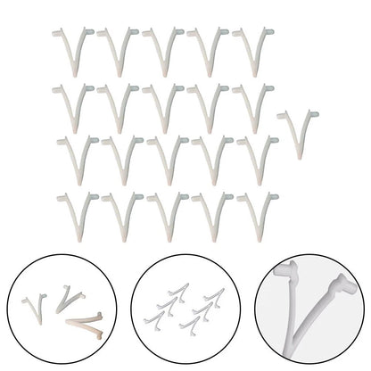 21 Pack Pool V Clips for Pool Cleaning