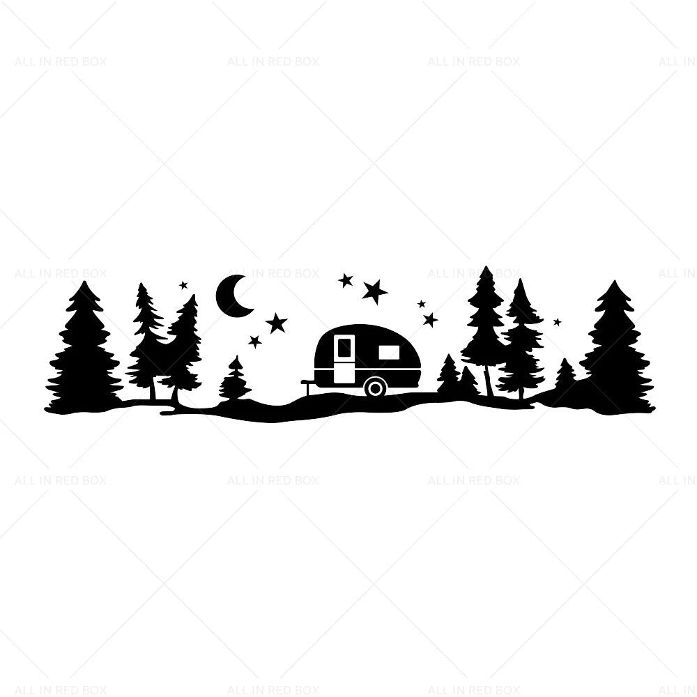 Vinyl Decal Sticker for Camper Van Motorhome (Fits )