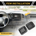 Dashboard Air Vent Cover Carbon Fiber Pattern for Ford Maverick (2022–2024)