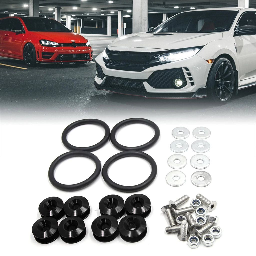 8pcs Quick Release Bumper Trunk Fastener Kit for Auto Car