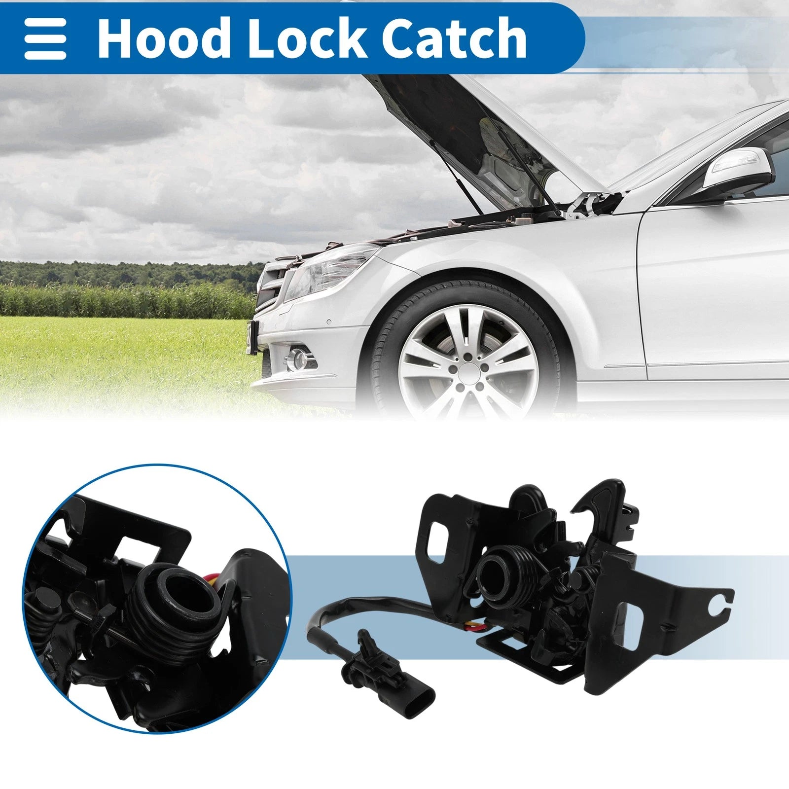 Hood Latch Assembly for Buick Enclave (2019–2024)