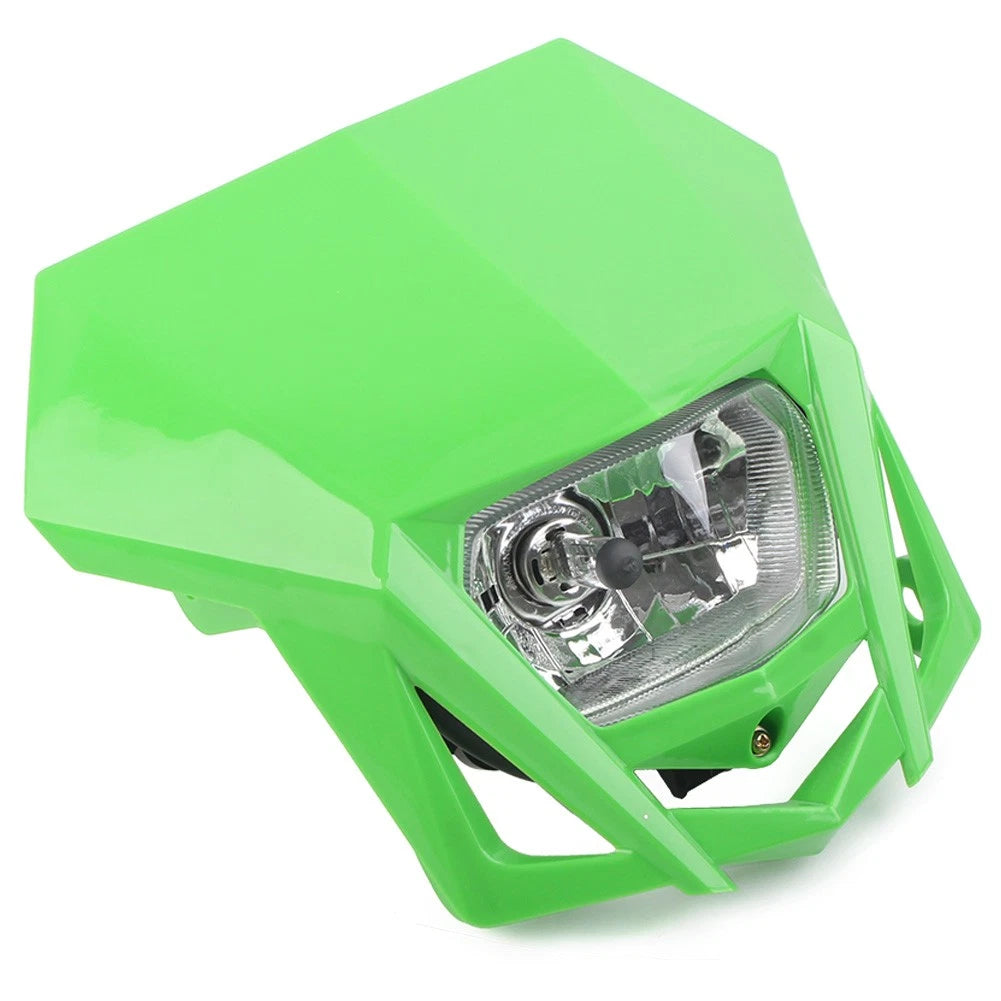 H4 Headlight Fairing for Kawasaki KLX XR CRF DRZ RMZ Dirt Bikes (12V)