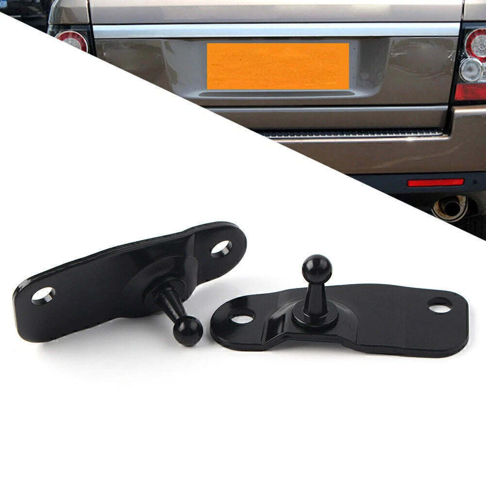 Pair Black Steel Tailgate Power Strut Bracket for Range Rover Sport (2010–2013)