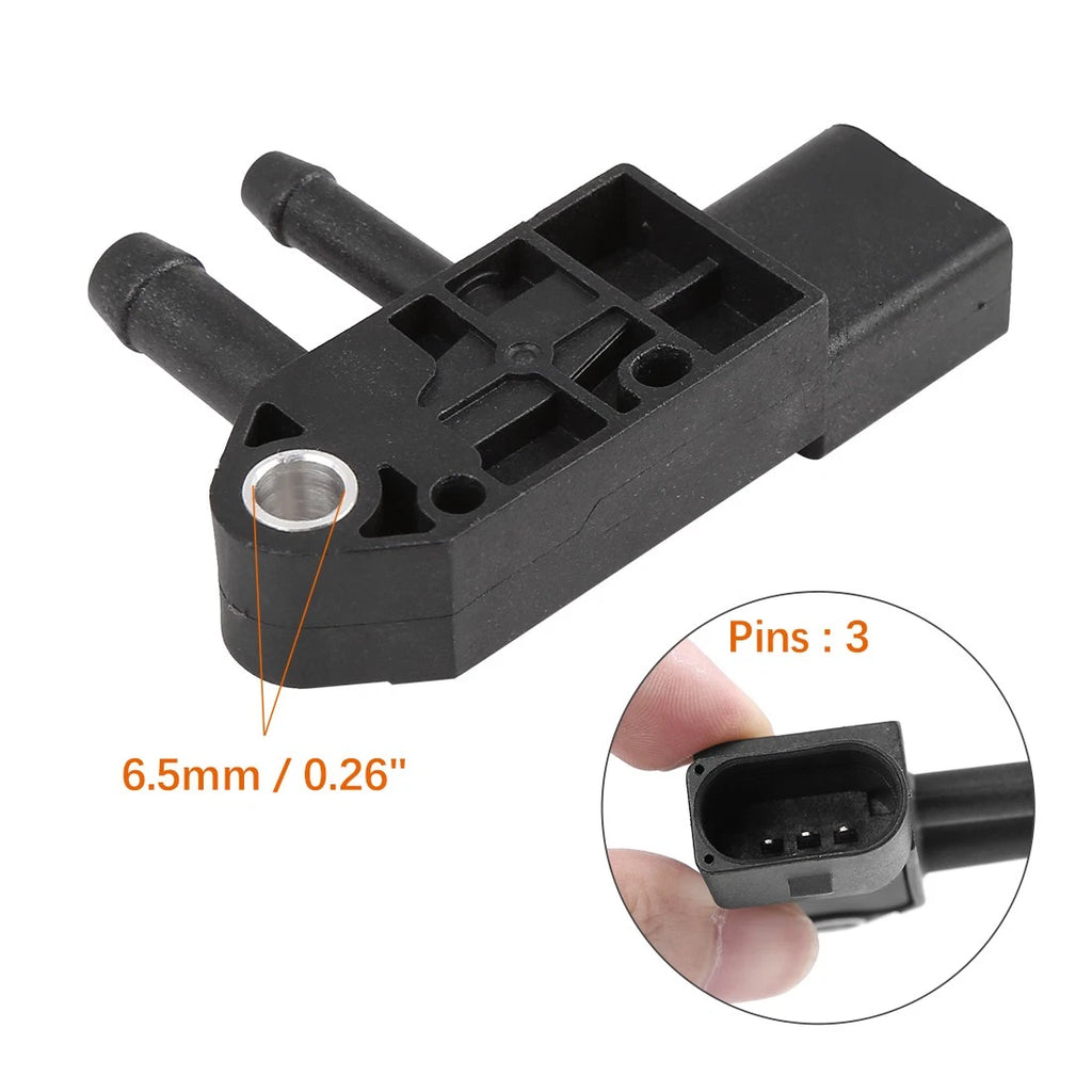 Differential Pressure Sensor Replacement for VW Golf Audi Seat (2009–2019)
