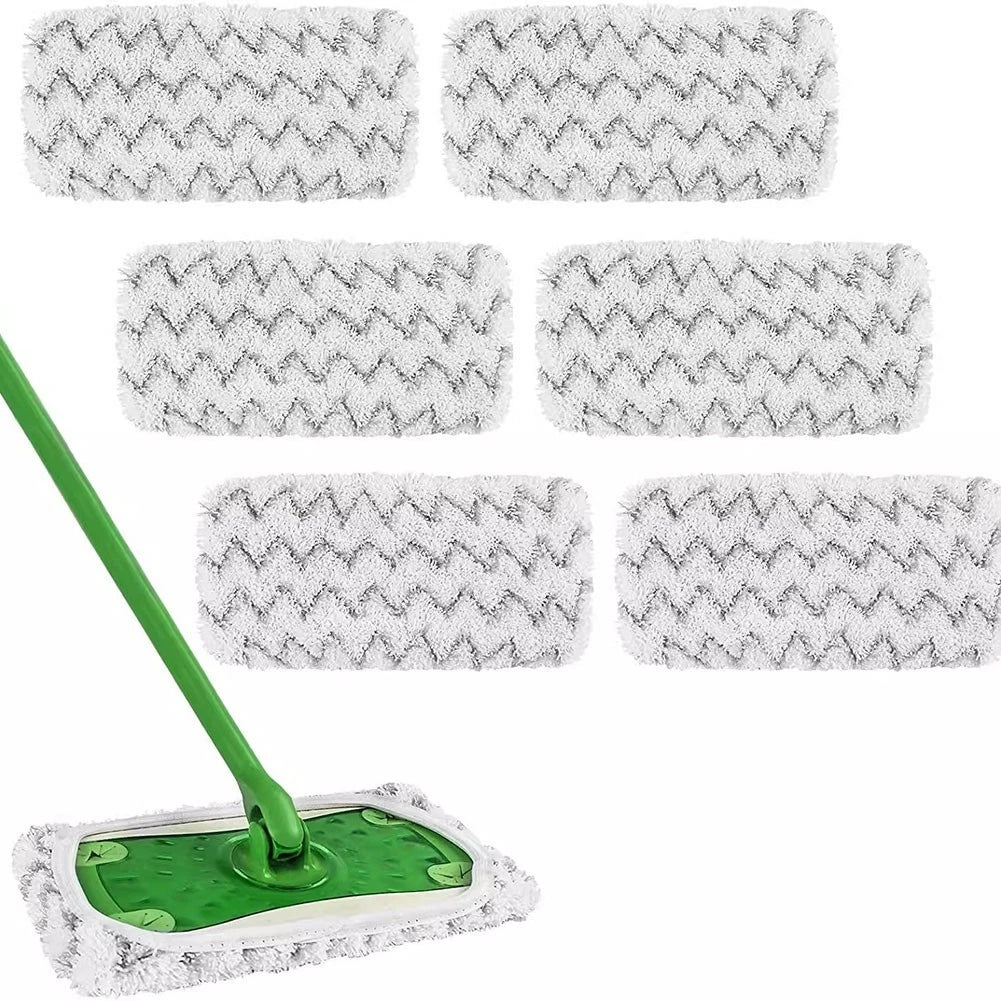 6 Disposable Swiffer PowerMop Pads for Multi-Surface Cleaning (Fits All Models)