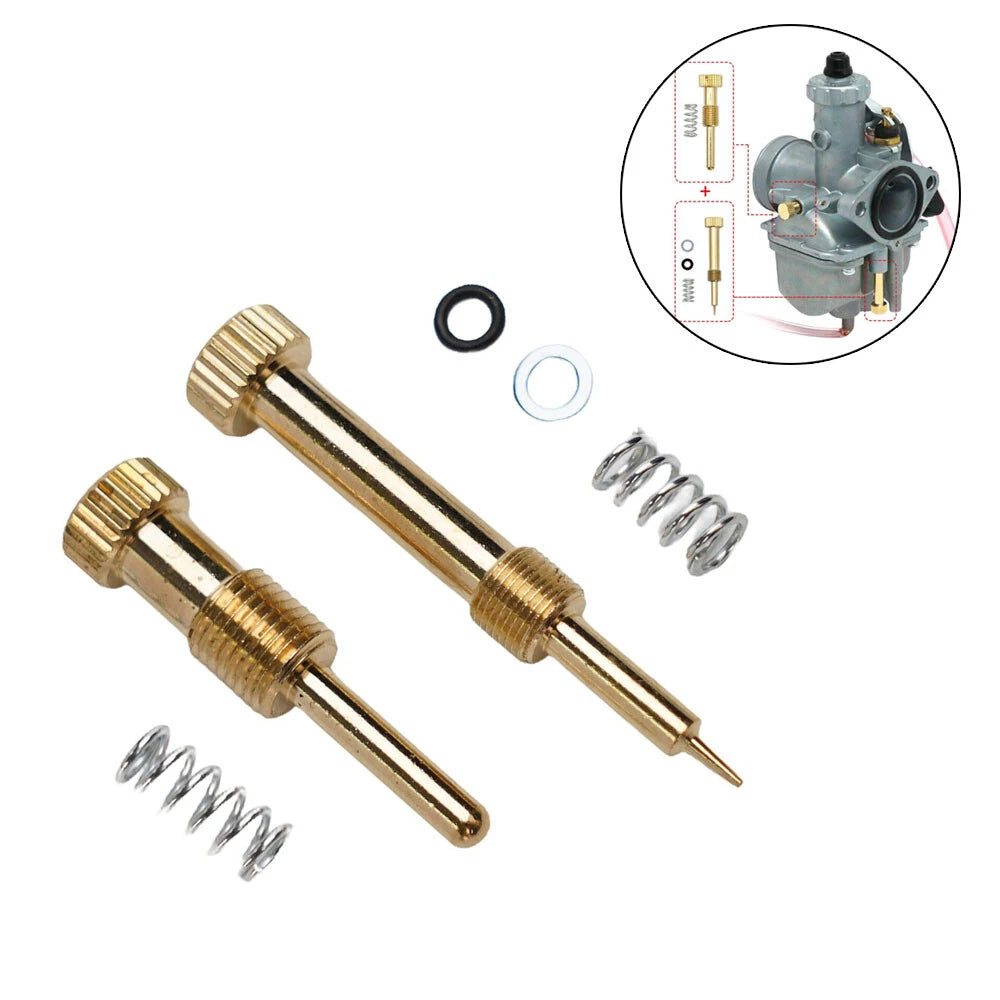 Carburetor Air Mixing Screw & Idle Speed Adjustment Screw for Mikuni VM22 (N/A)