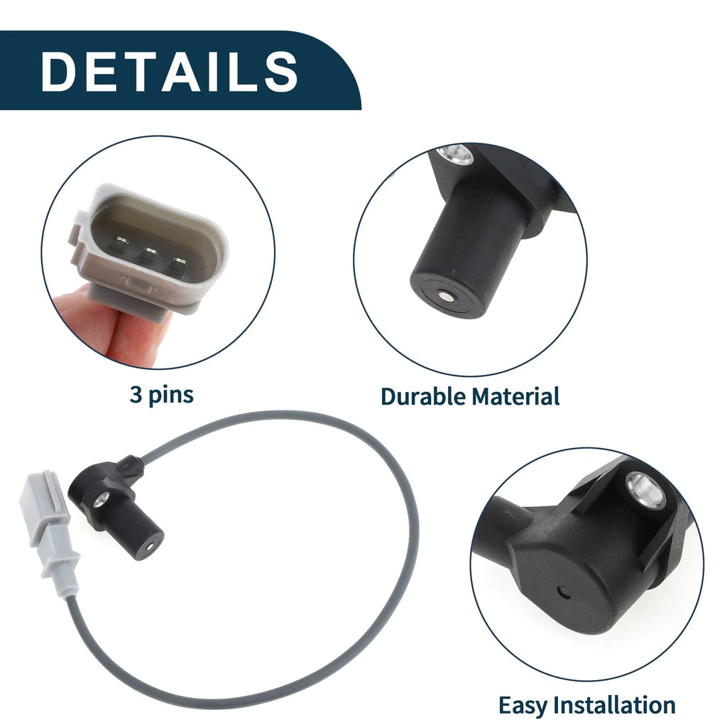 Crankshaft Position Sensor for Audi A8 3.7 1997–1999 Replacement 1PC
