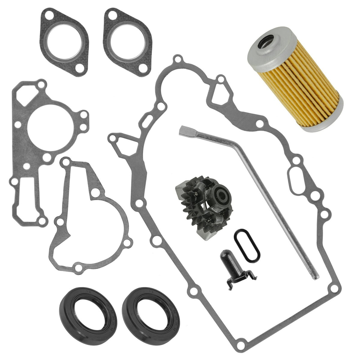 Crankcase Cover Gasket Kit with Governor for Kawasaki Mule 4010 (2009–2020)