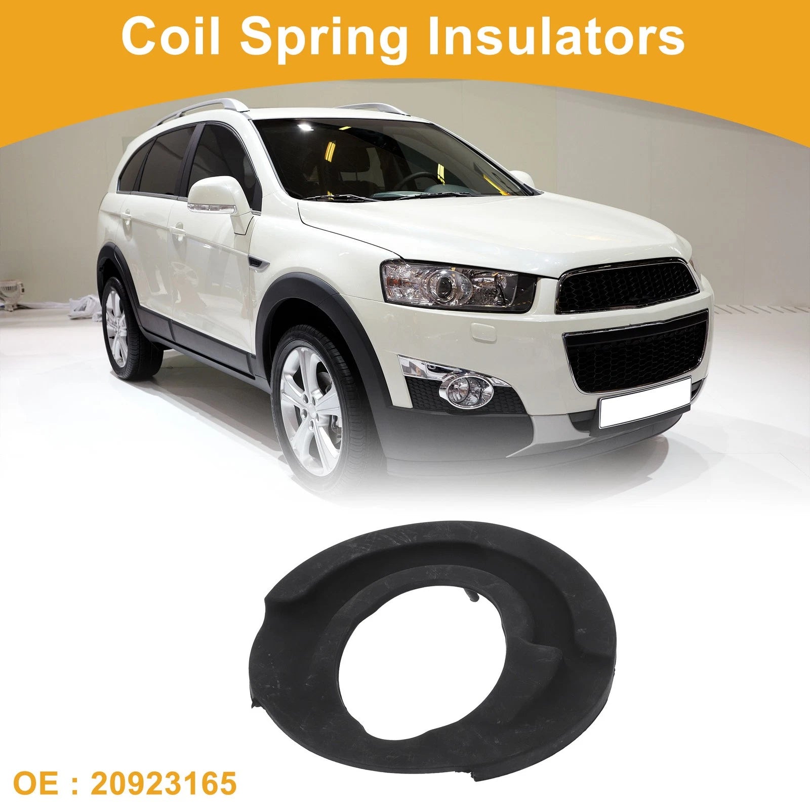 Front Lower Coil Spring Insulators OEM Replacement for Chevrolet Captiva 2011–2018