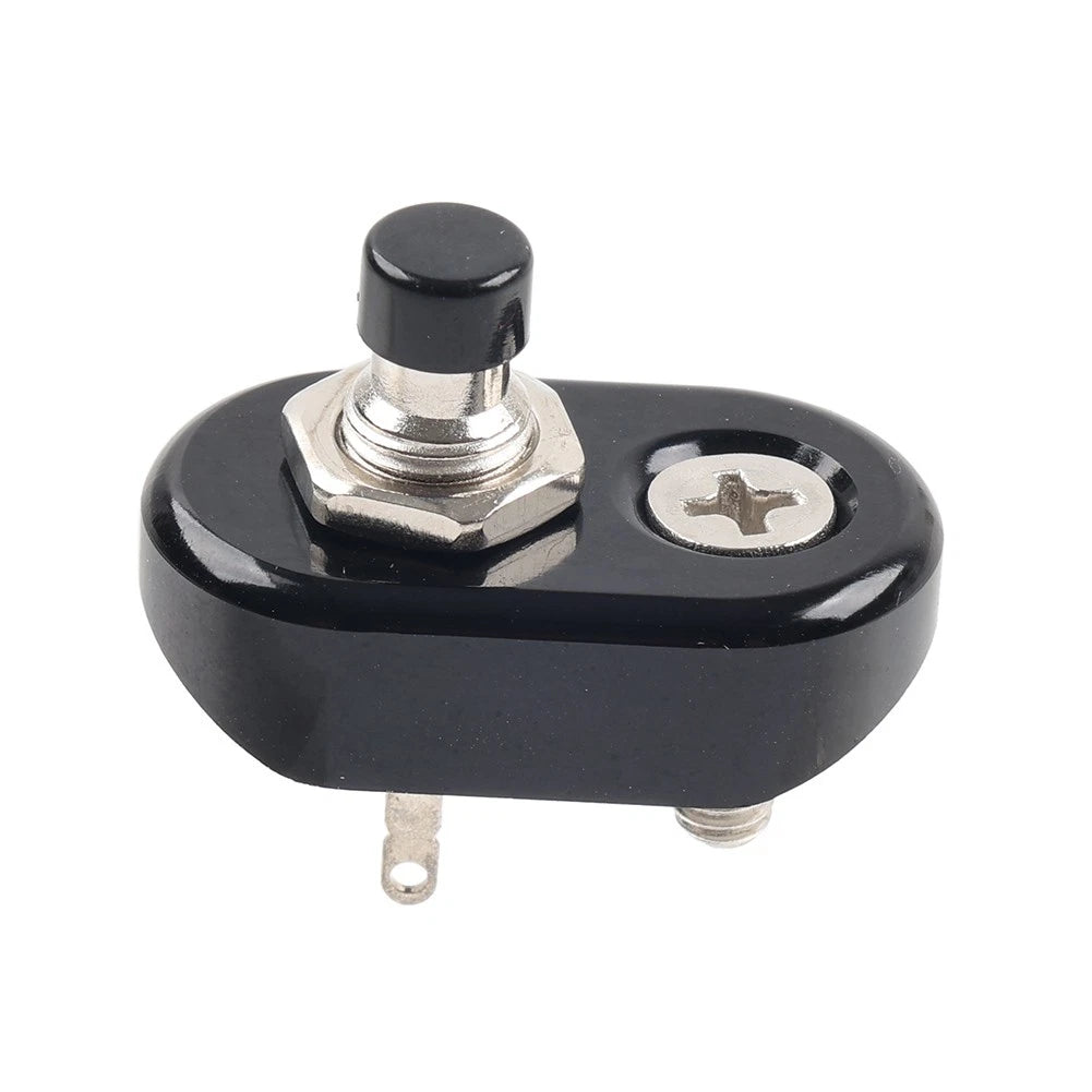 7/8" 1" Motorcycle Handlebar Mini Push Button Switch For Harley Cafe Racer