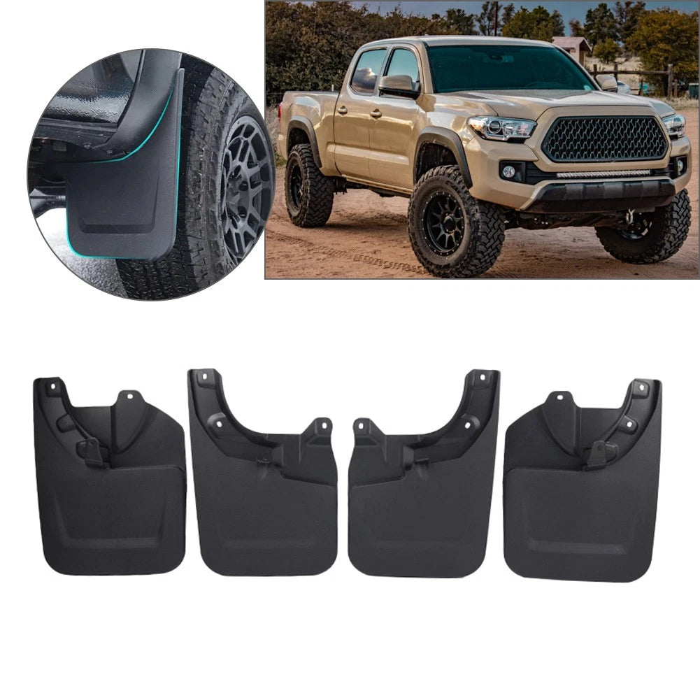 Mud Flaps Splash Guards for Toyota Tacoma (2022–2023)
