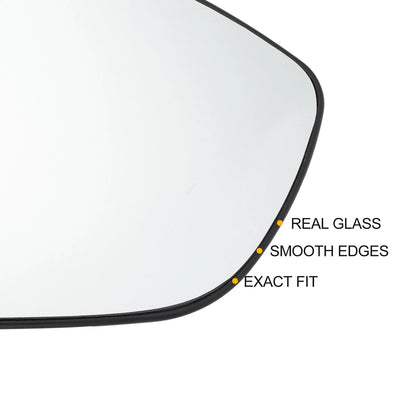 Left Side Heated White Mirror Glass for Citroen C4 Grand Picasso (2007–2013)