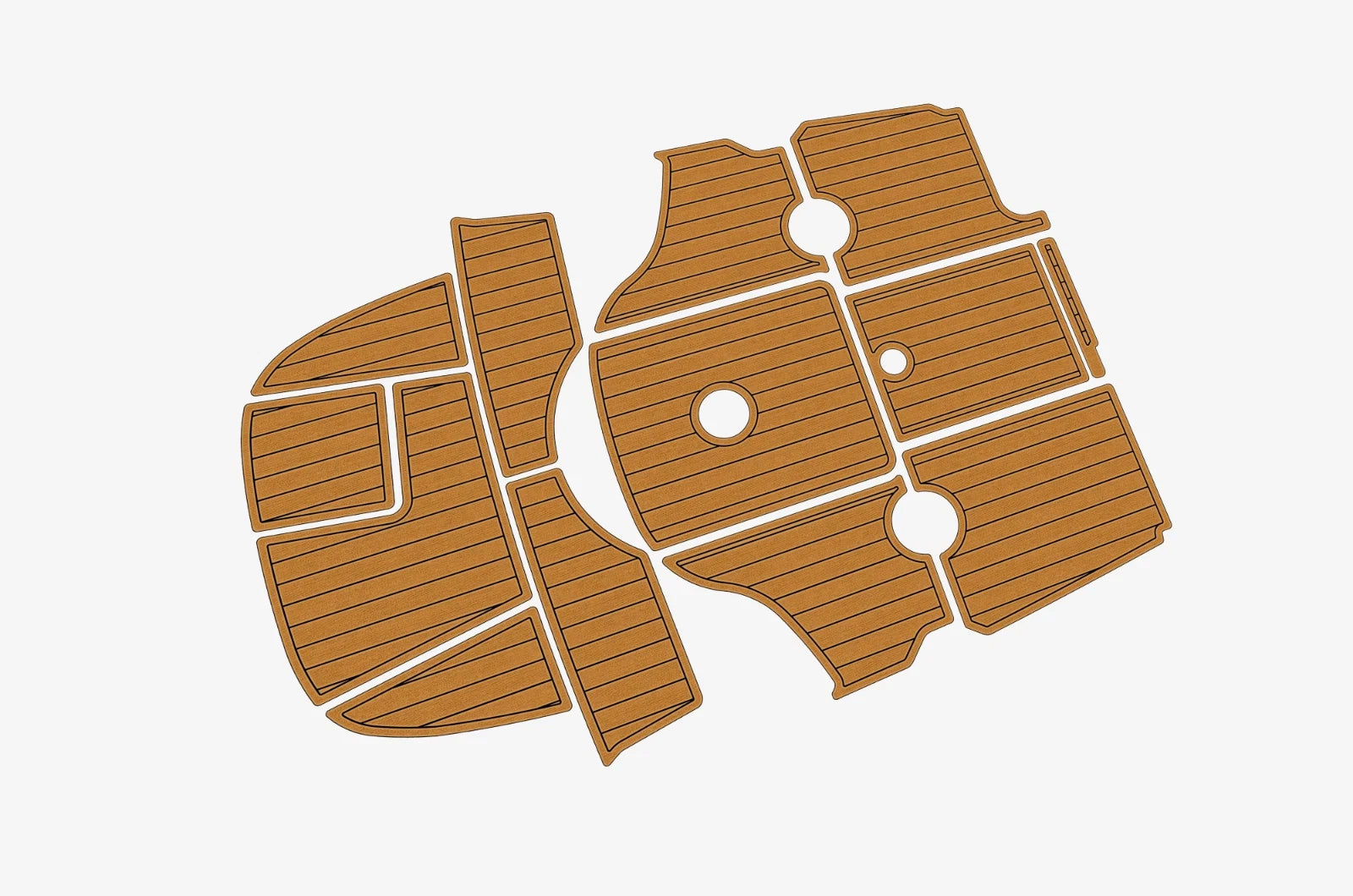 EVA Foam Pad Flooring Mat for Sea Ray 240 Sun Sport (2004)