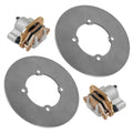 Brake Calipers Front Left Right With Brake Discs for Polaris Worker 335 (1999–1999)