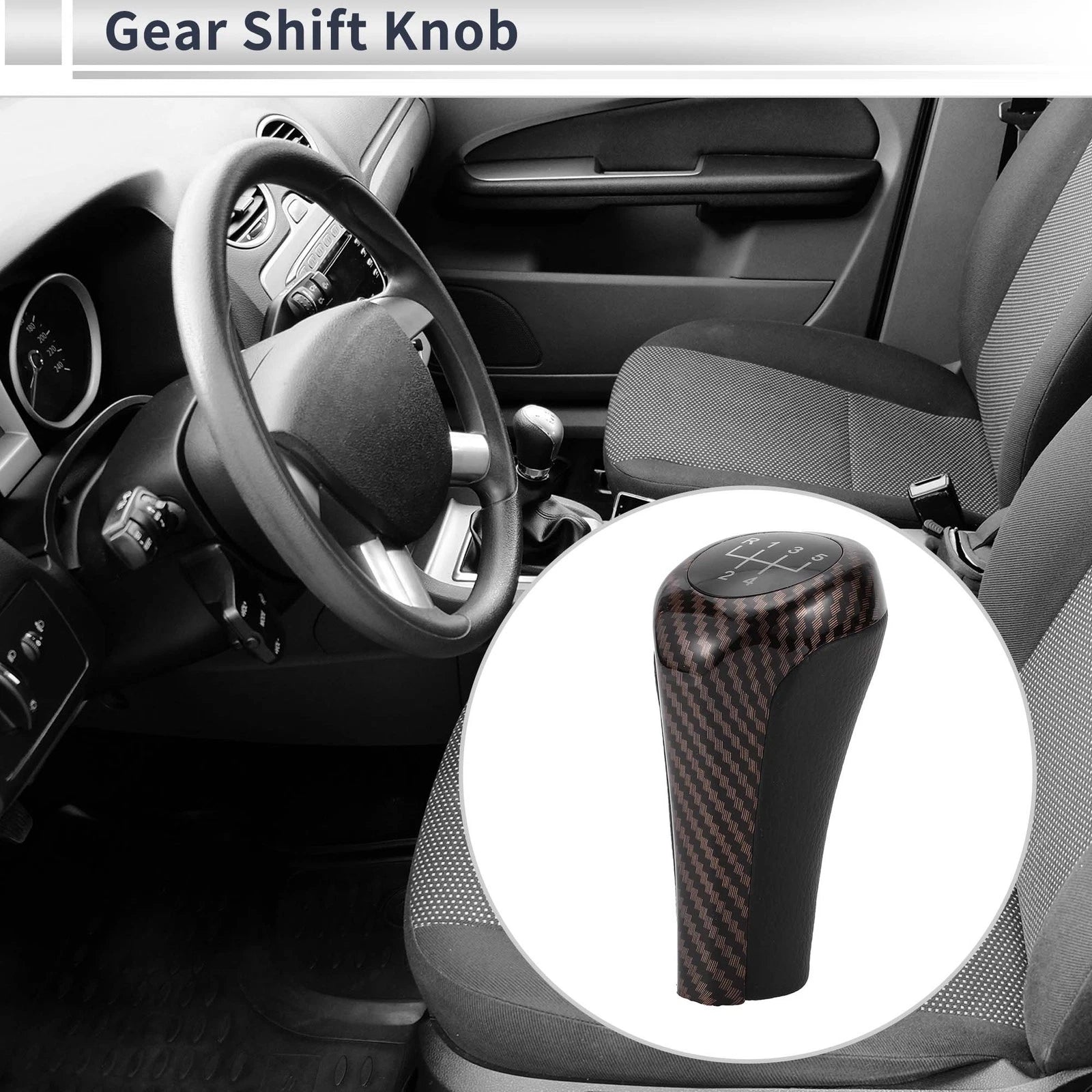 5 Speed Shift Knob for BMW X3 Plastic Stick Shifter (2004–2020)