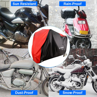 Motorcycle Cover for Kawasaki Ninja 400 (2018–2023) Outdoor Rain Dust Sun Protector
