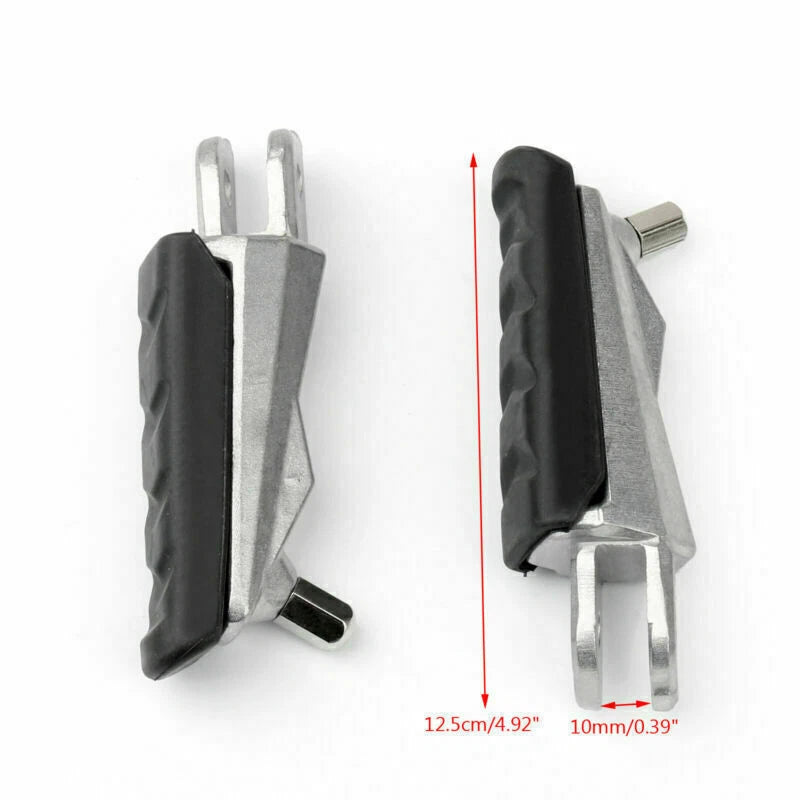 Front Footrest Pedals Foot Pegs for BMW F800GT (2011–2013), F800S (2004–2008), F800ST (2004–2012) T9