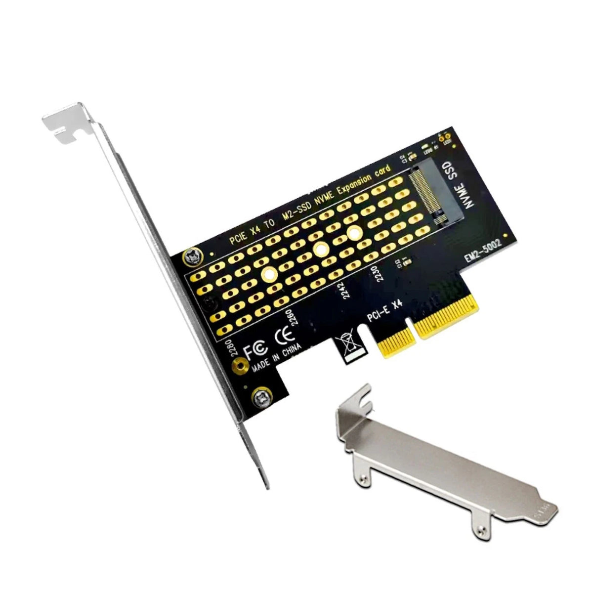 M.2 Adapter Card for Compatible Drives 2230, 2242