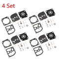 Set of 4 Carburetor Repair Kits for STIHL HS45 FS55 FS38 BG45 ZAMA RB-100