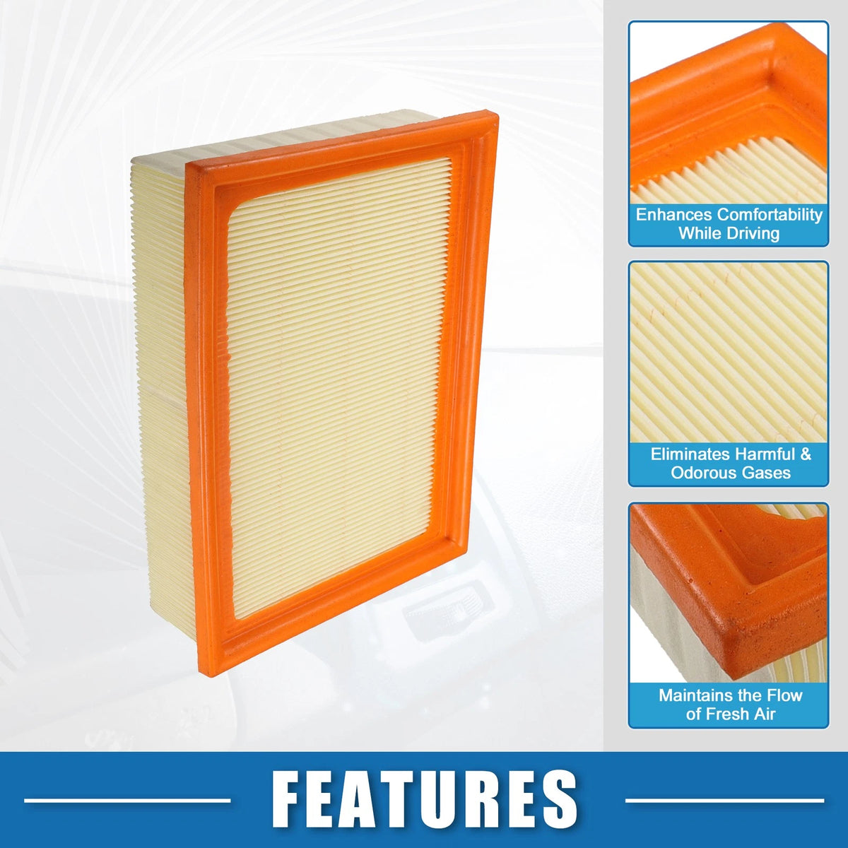 Car Cabin Air Filter Replacement for BMW 323i Base Sedan (2007–2008)