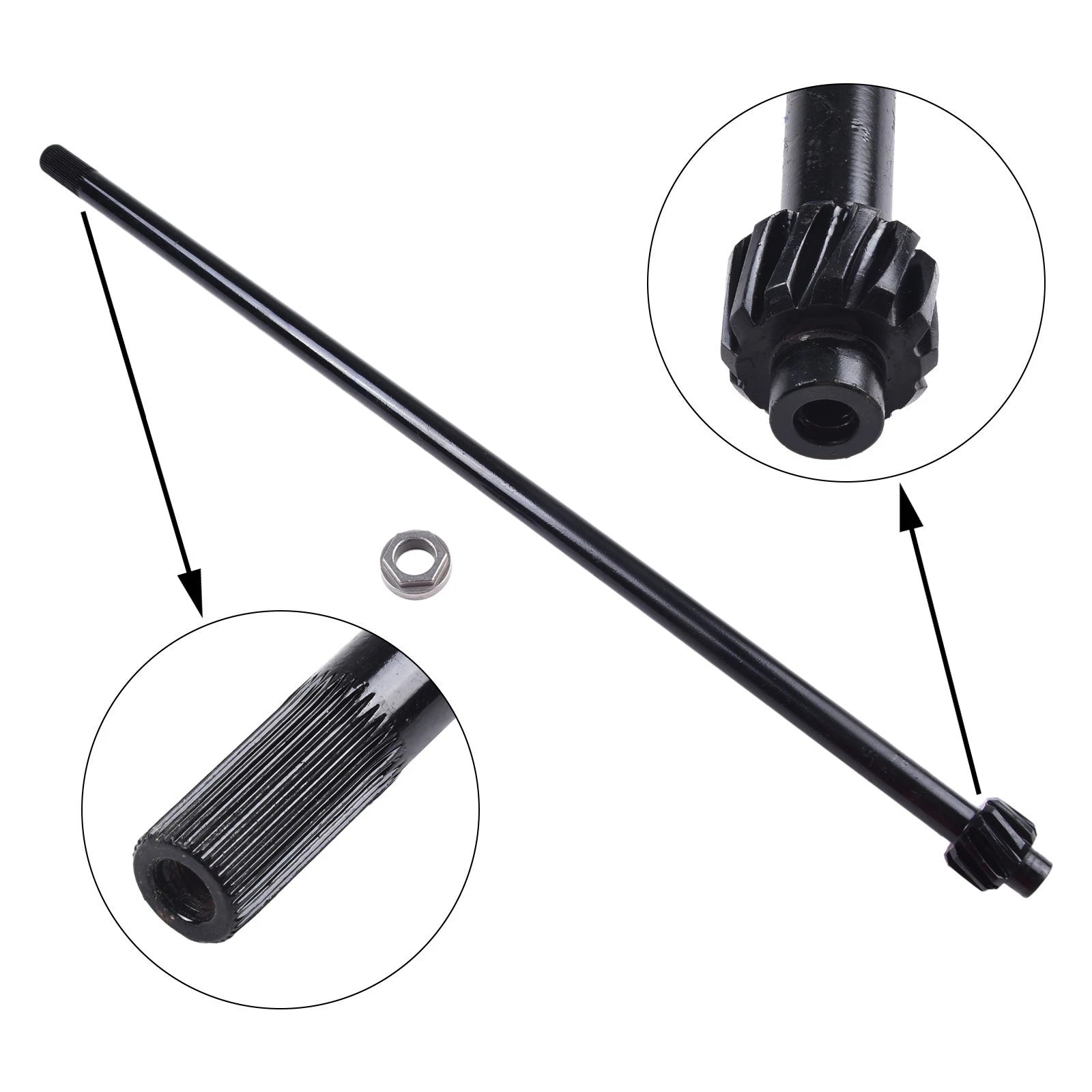 Replacement Steering Shaft for Lawn Mower (938 05078)