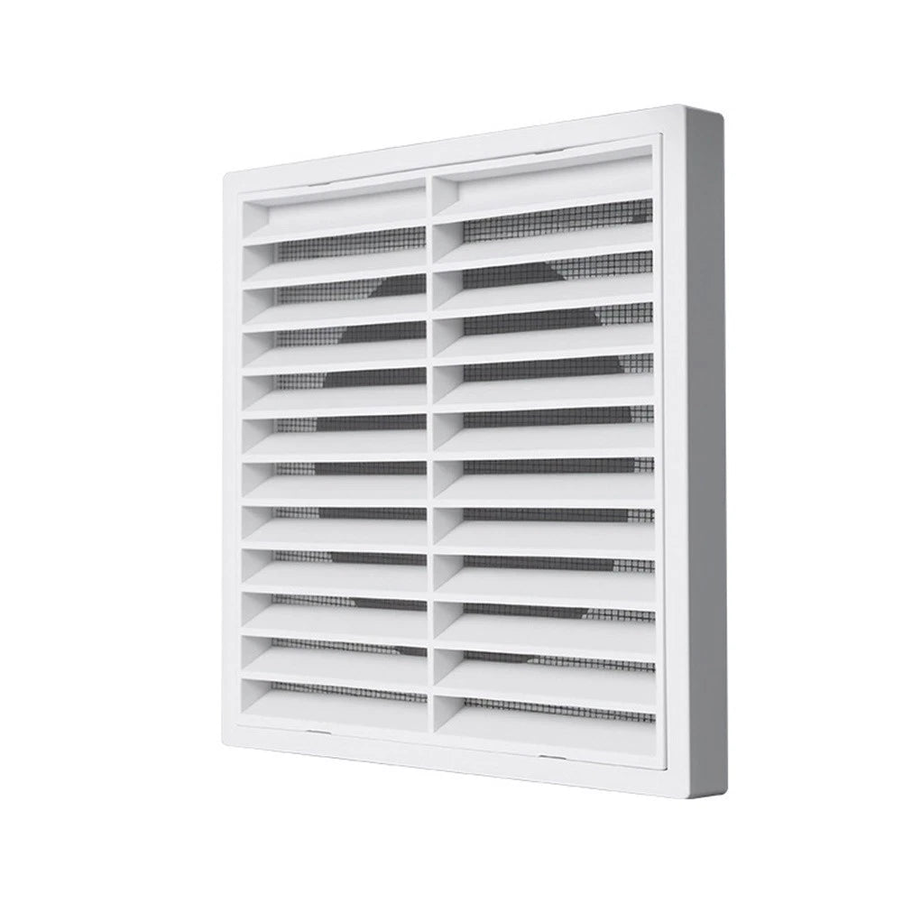 Double Layer ABS Plastic Air Vent Grille with Mesh for Office and Home