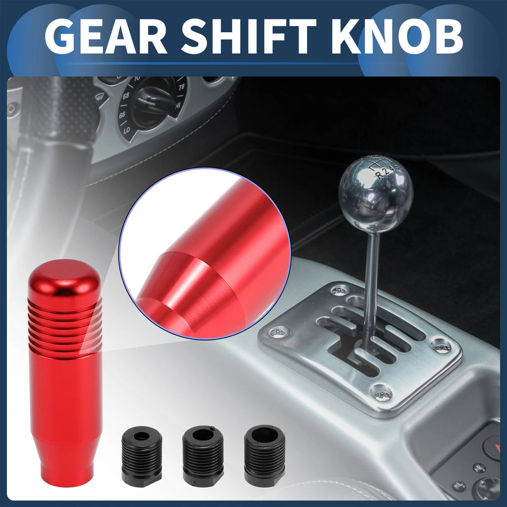 Shift Knob with 3 Adapters for Universal Vehicles (Automatic/Manual)