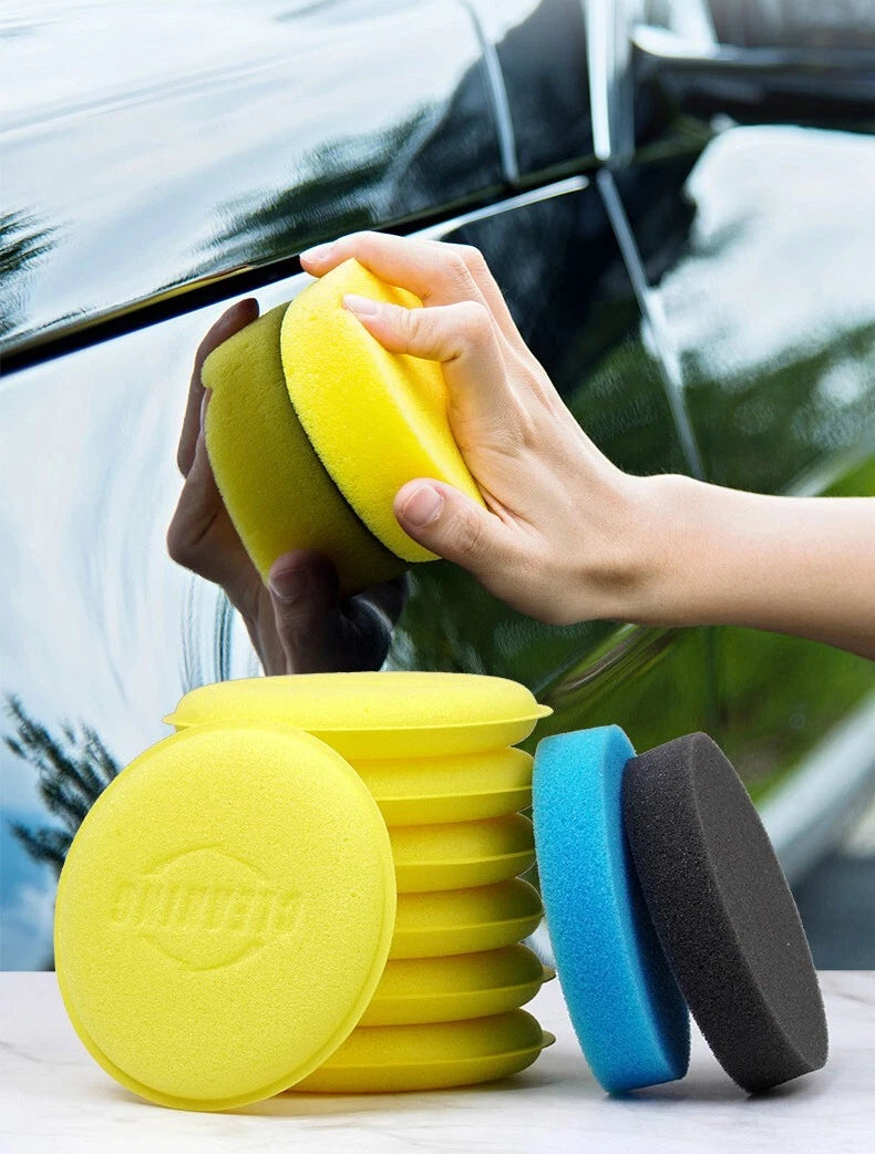 12X Foam Sponge Applicator Pads for Car Buffing and Waxing