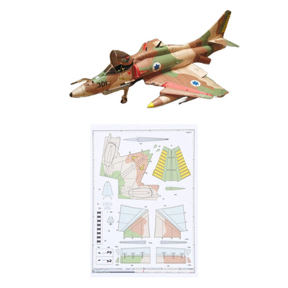 A-4 Skyhawk Fighter Jet Model for DIY Model 1/32