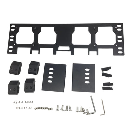 Front Mounting Plate for Tool Organization (Anodized Iron Bracket)