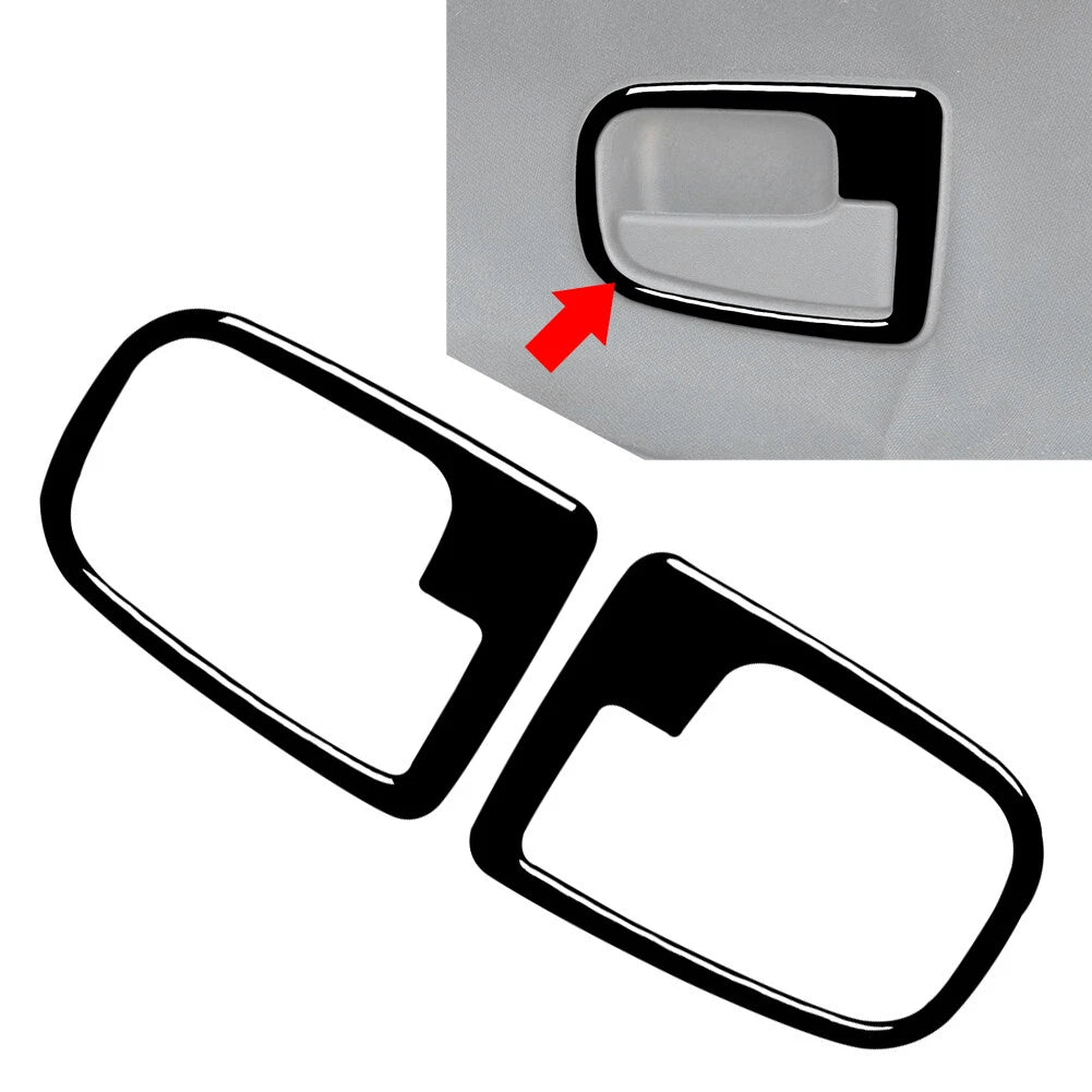 Black Interior Door Handle Cover Trim for BMW 3 Series E36 (1991–1999)