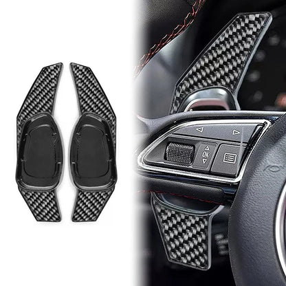 Steering Wheel Shift Paddle Extension for Audi S3 S5 S6 RS3 RS4 RS6 RS7 (2013–2020)