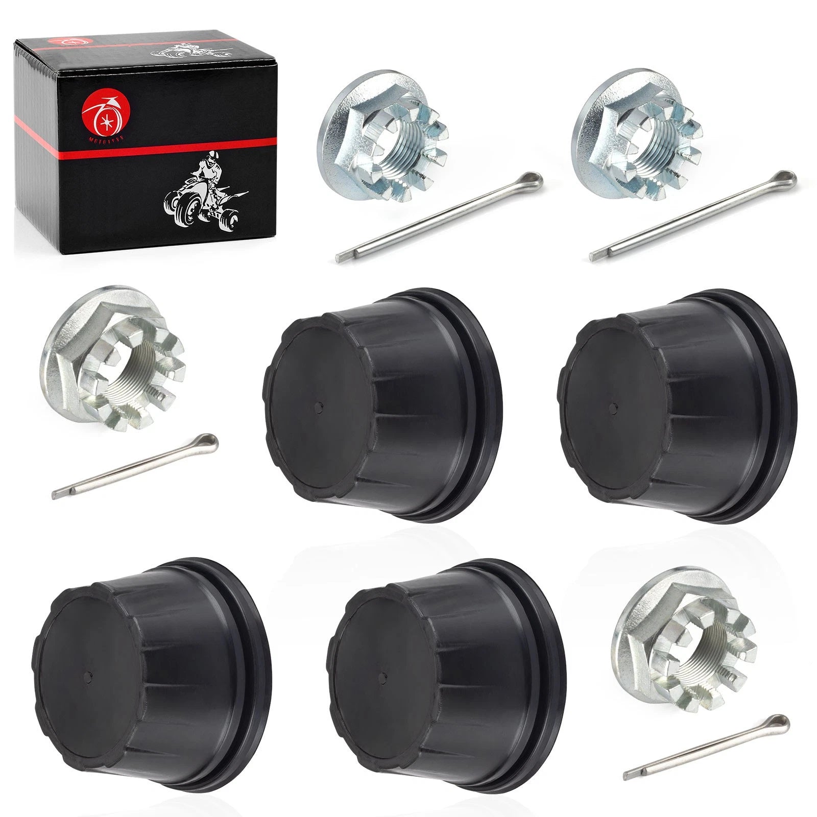 Wheel Center Cap with Nuts for Honda FourTrax Foreman 400 TRX400FW (1995–1998)