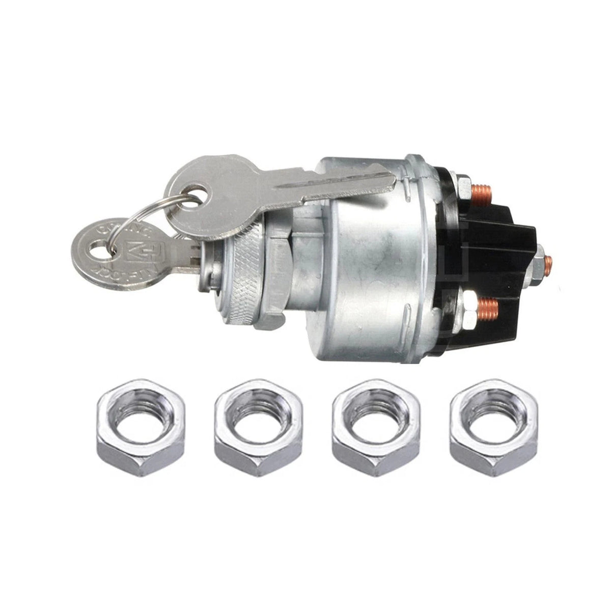 4 Position Ignition Switch for Car Truck Tractor (12V/24V)