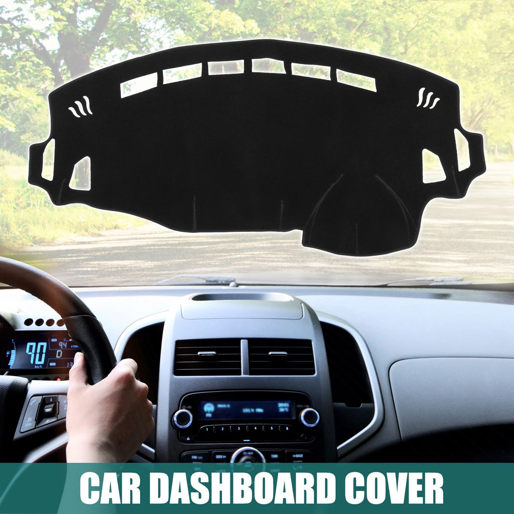 Dashboard Cover for Suzuki Spandia (2003–2017) - Black Polyester Mat Protector