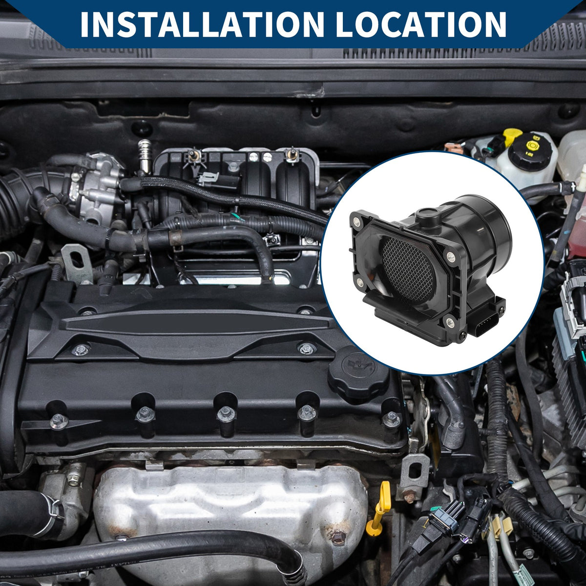 Mass Air Flow Sensor OEM Replacement for Mitsubishi Airtrek (2001–2005)