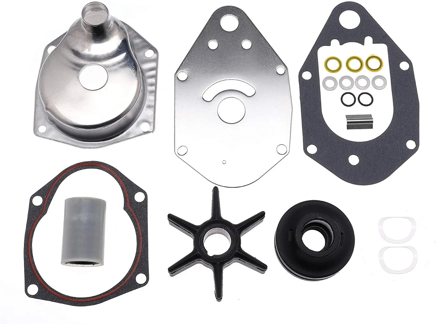 Water Pump Impeller Kit for Mercury 40 50 55 60 HP (46-812966A11)