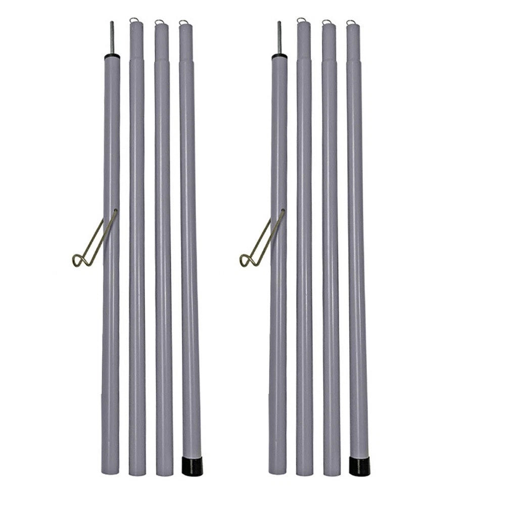 2m Iron Pole for Tent Tarp Awning (Outdoor Camping)