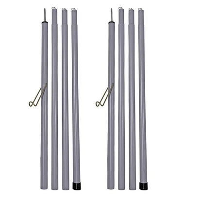 2m Iron Pole for Tent Tarp Awning (Outdoor Camping)