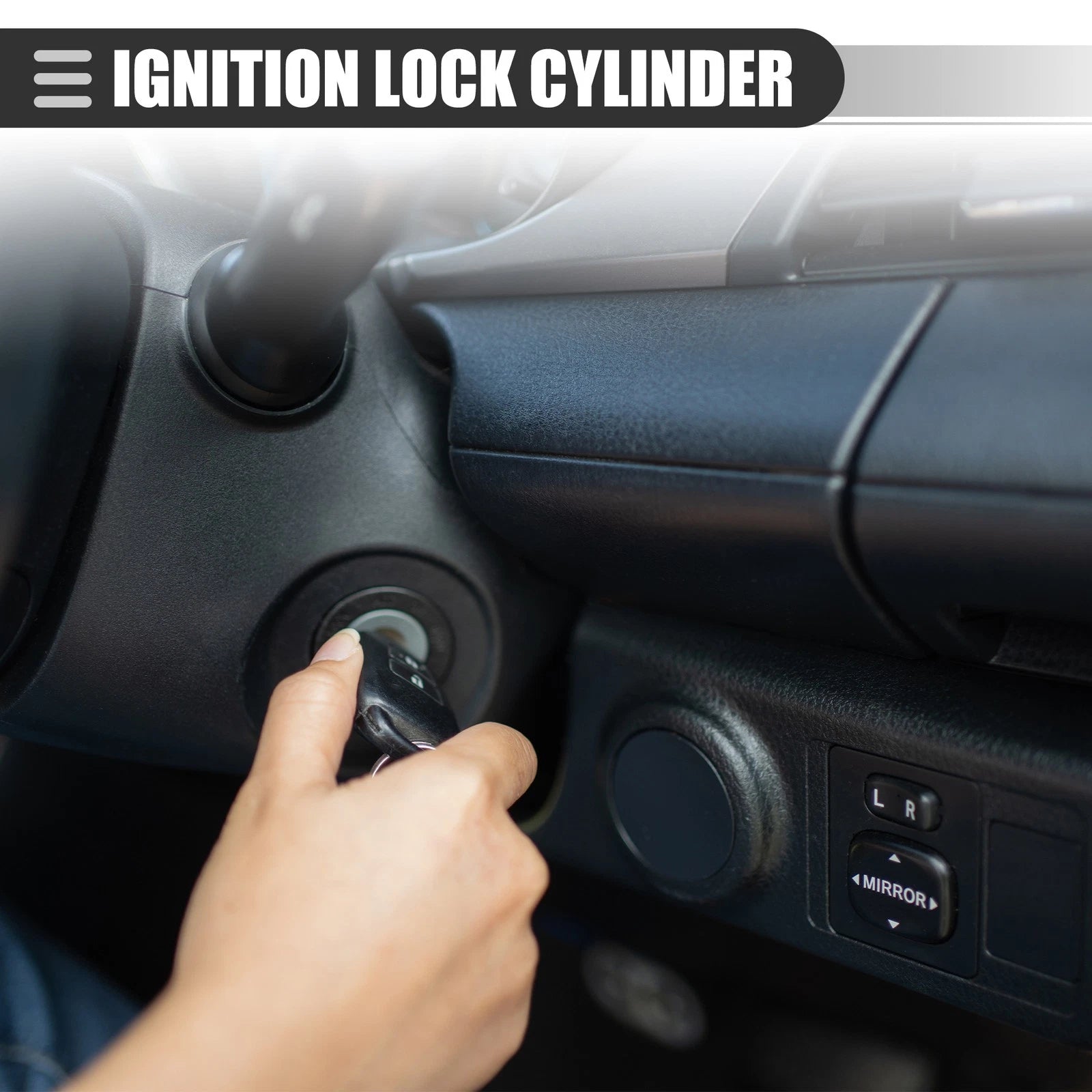 Ignition Switch Lock Cylinder Set for Chevy Silverado 1500 (1999–2004)